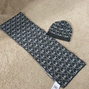 Michael Kors scarf and hat
